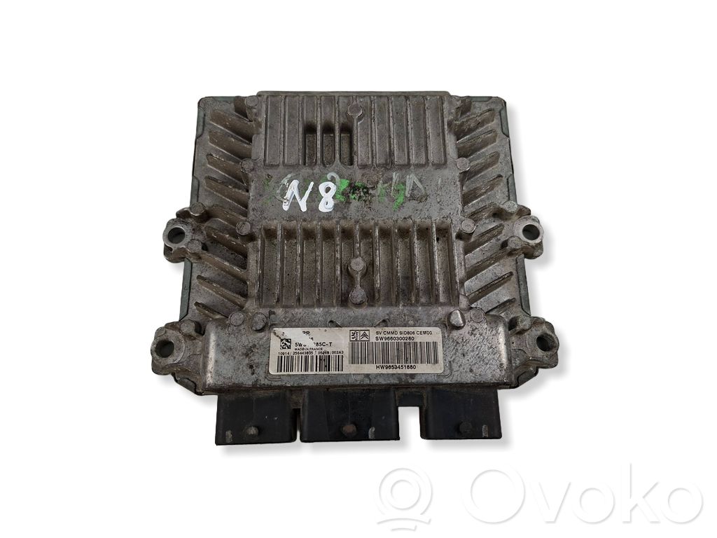 Peugeot 206 Engine control unit/module 