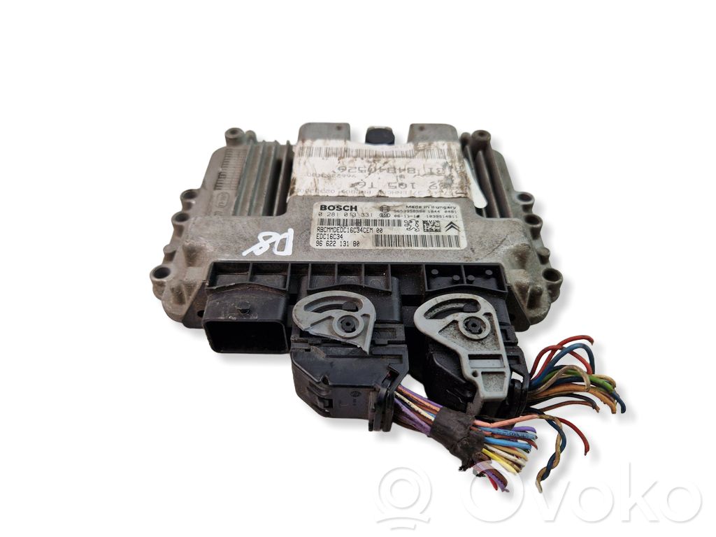 Peugeot 207 Engine control unit/module 
