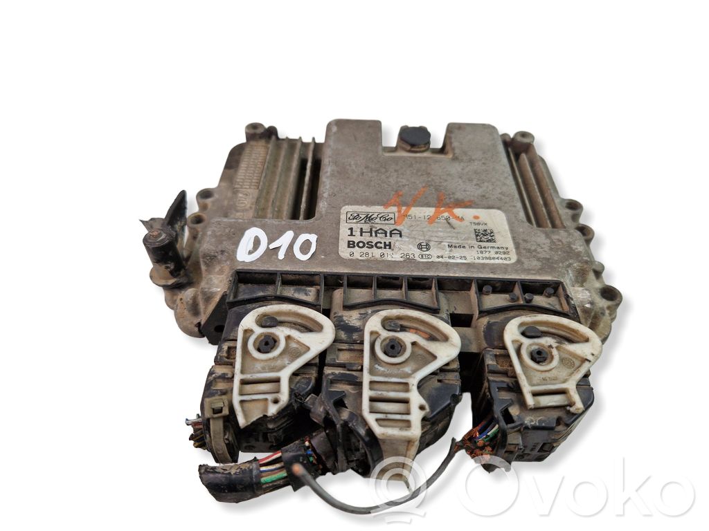 Engine control unit/module   3M5112A650MA,0281011263,1039S04403