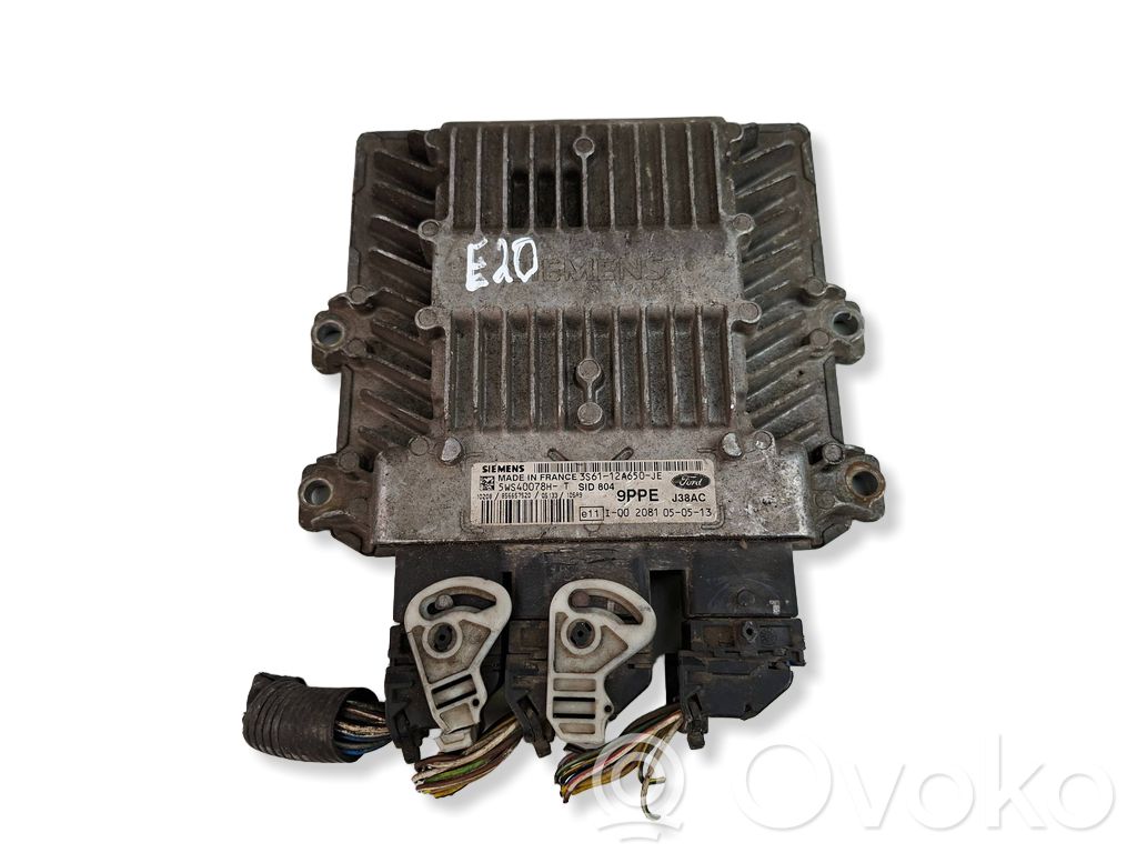 Engine control unit/module   3S6112A650JE,5WS40078H
