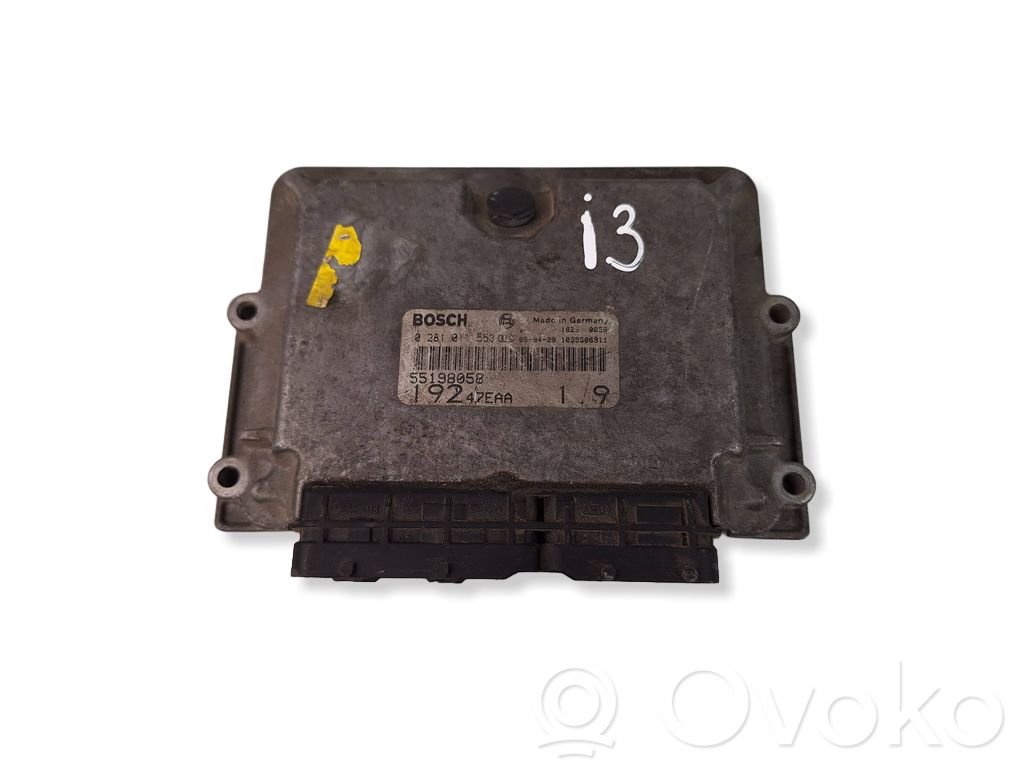 Engine control unit/module   55198058,0281011553