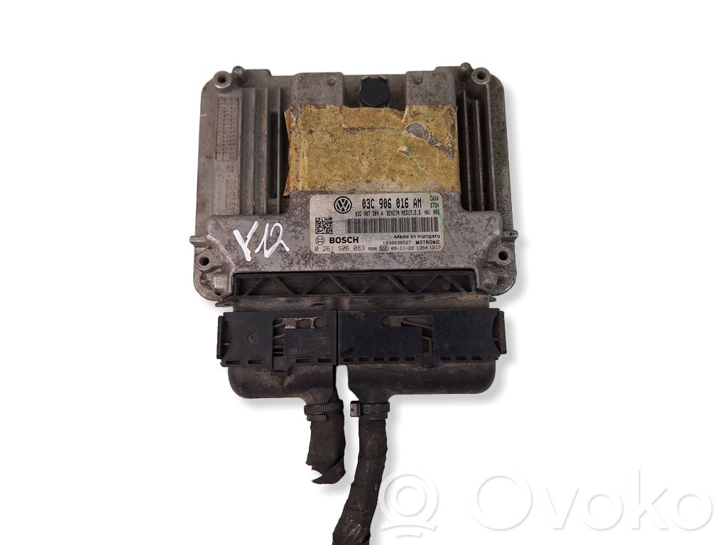 Engine control unit/module   03C906016AM,0261S06083
