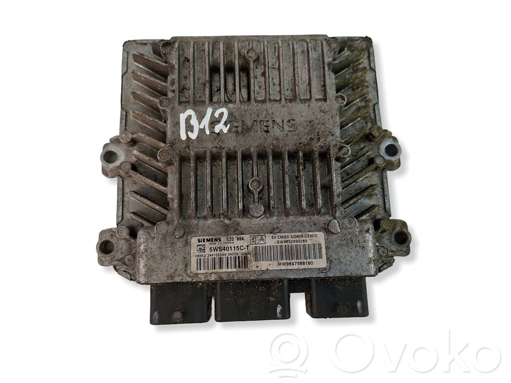 Citroen C3 Engine control unit/module 