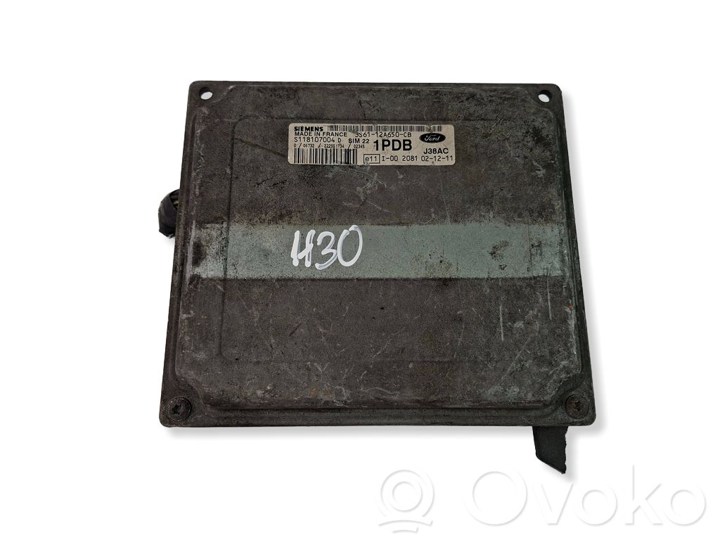 Ford Fiesta Engine control unit/module 