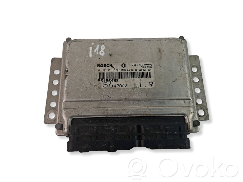 Engine control unit/module   55186488,0281010740