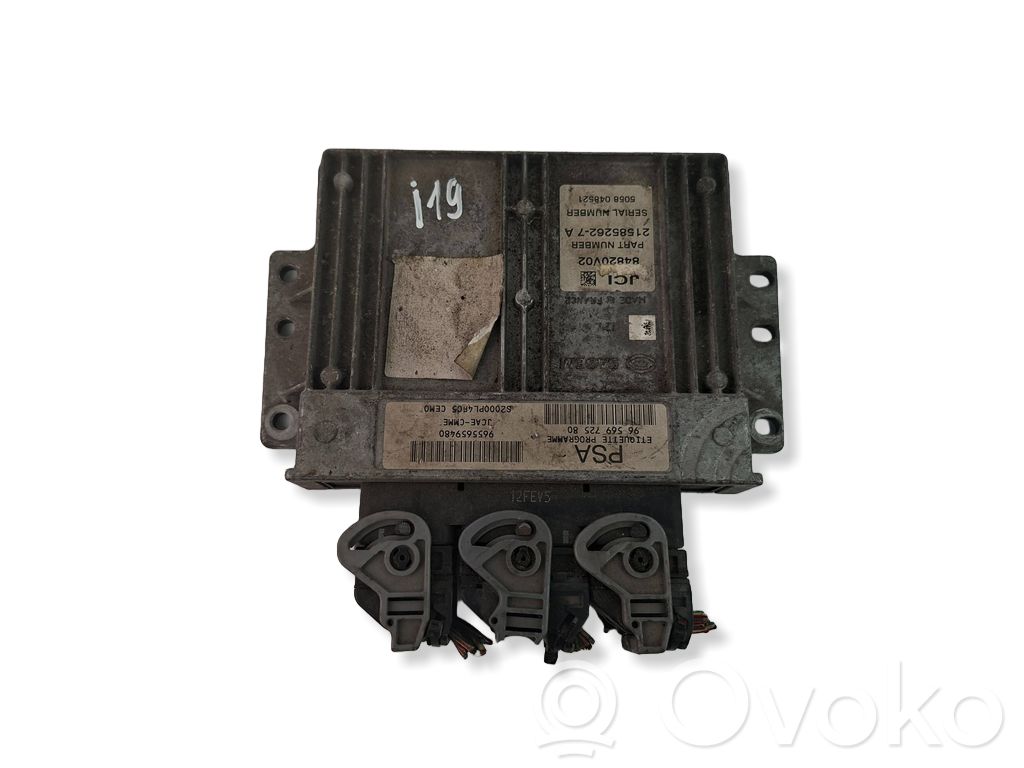 Peugeot 206 Engine control unit/module 