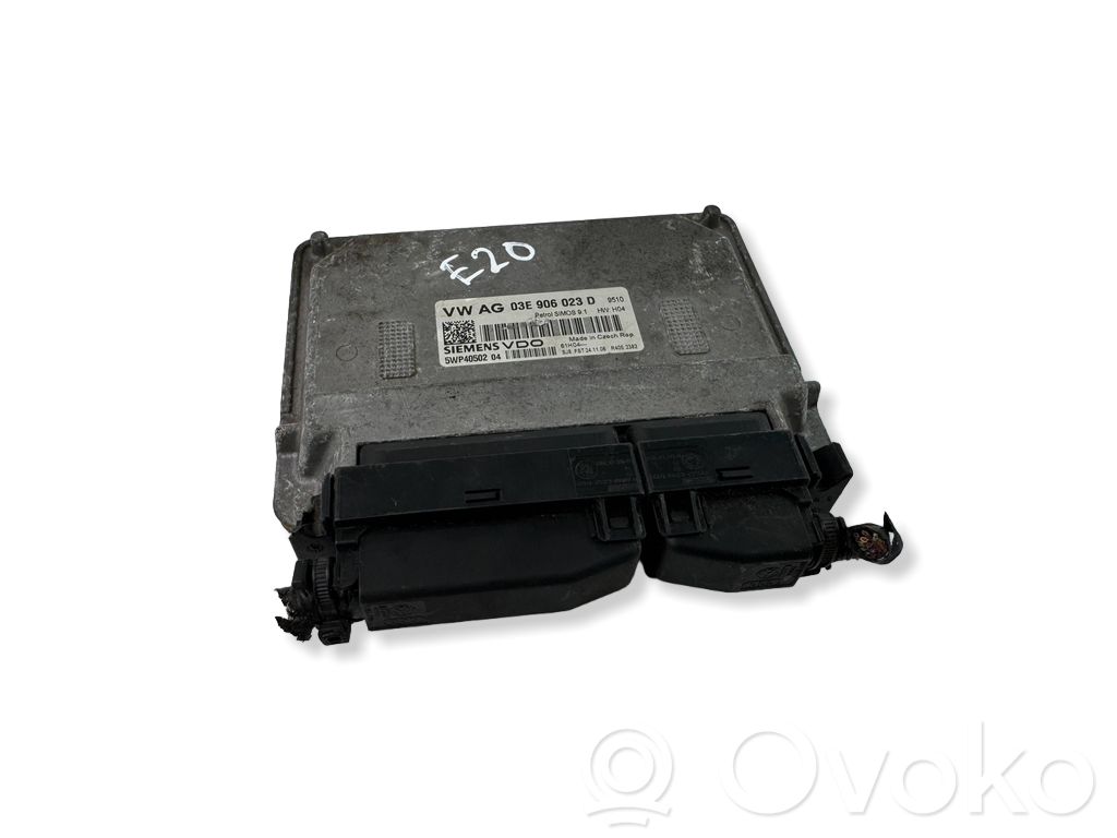 Volkswagen Polo IV 9N3 Sterownik / Moduł ECU 