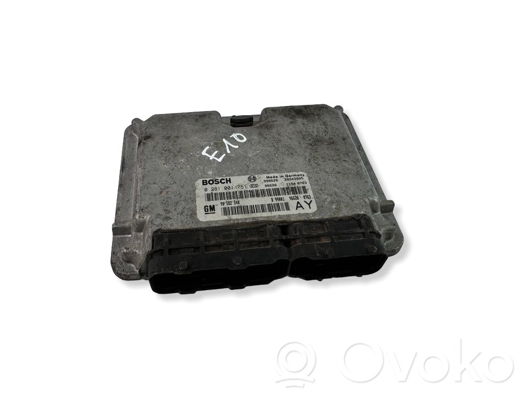Opel Zafira A Engine control unit/module 