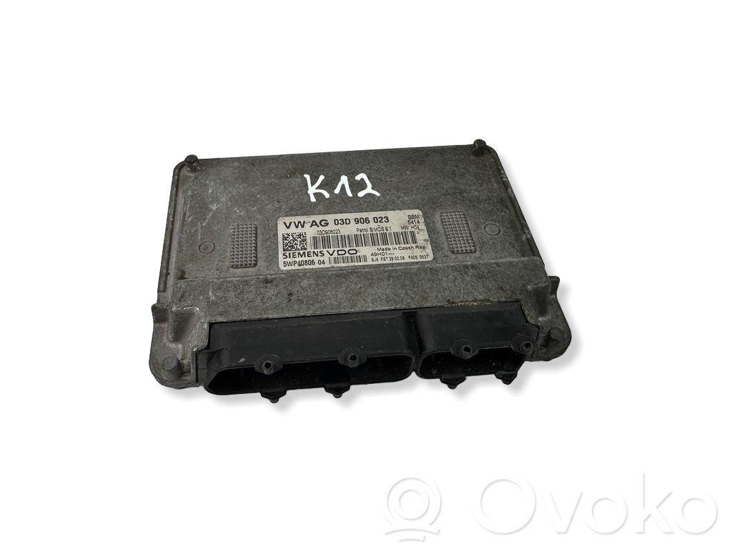 Engine control unit/module   03D906023,5WP4080604