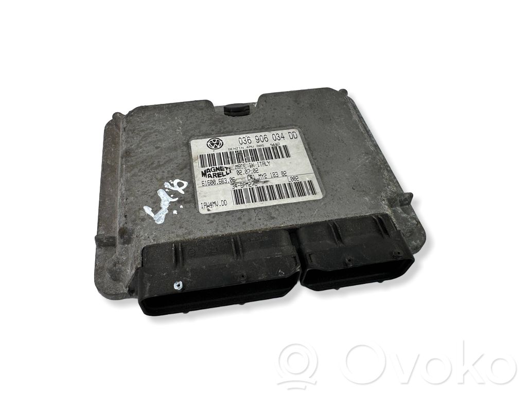 Engine control unit/module   036906034DD,34BPM27C,6160066306,6160066300