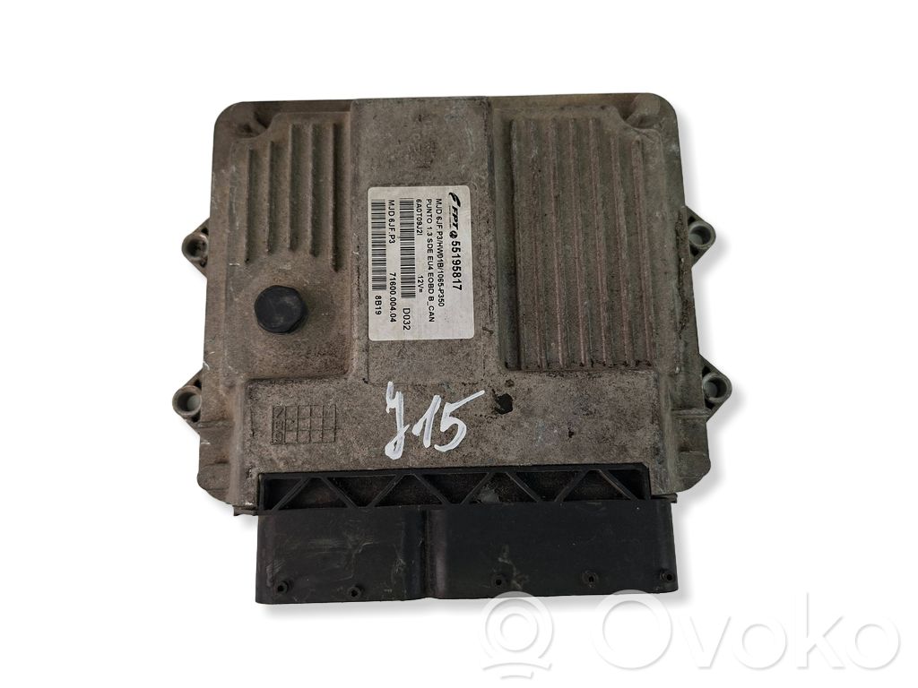 Fiat Punto (188) Unitate/modul de control motor 