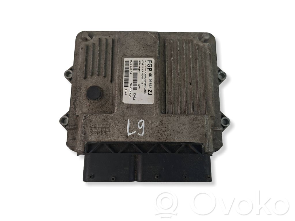Fiat Punto (188) Engine control unit/module 