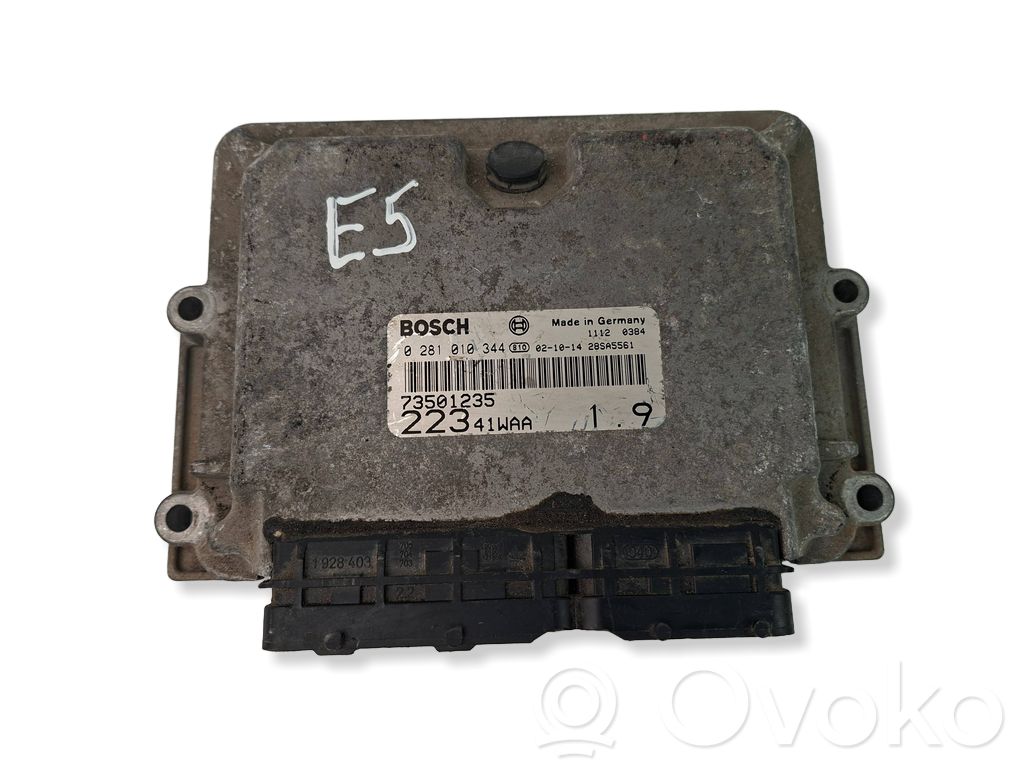 Fiat Doblo Engine control unit/module 