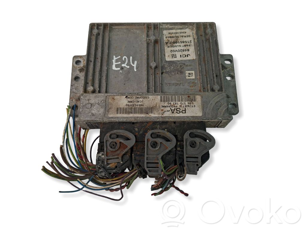 Citroen C2 Engine control unit/module 
