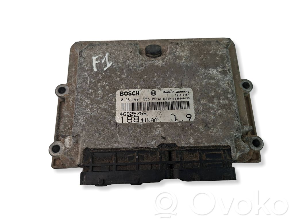 Fiat Punto (188) Engine control unit/module 