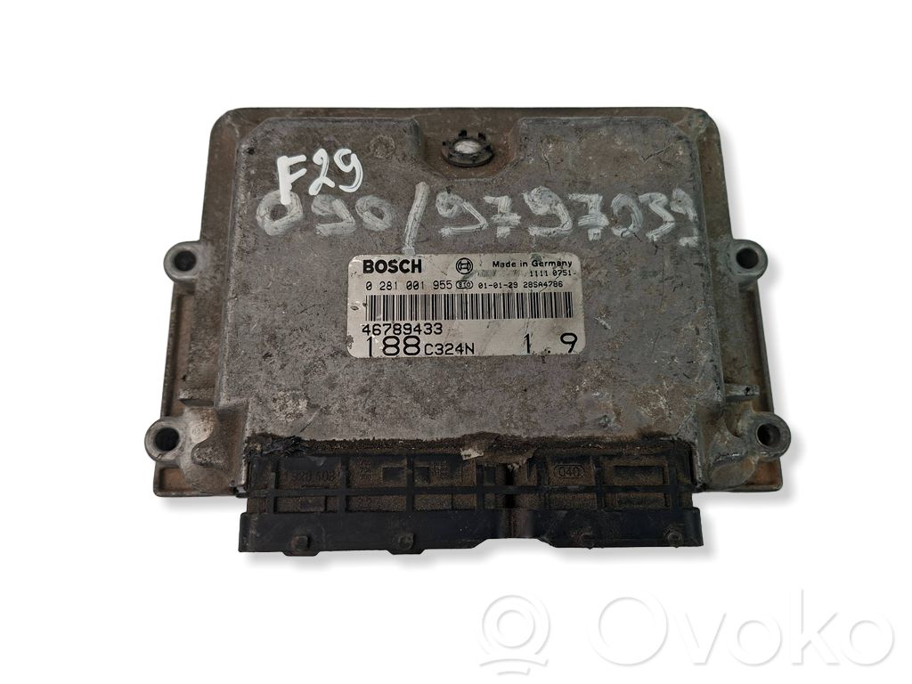Fiat Punto (188) Engine control unit/module 