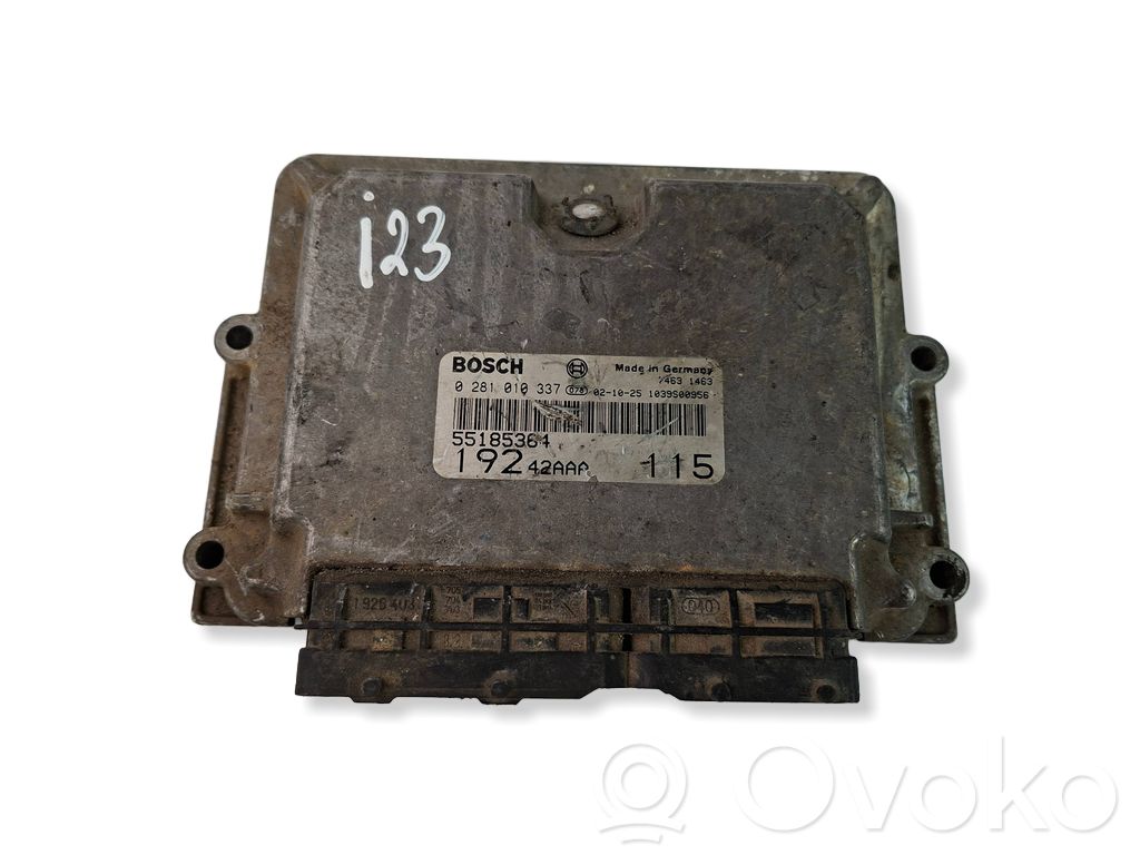 Fiat Stilo Engine control unit/module 