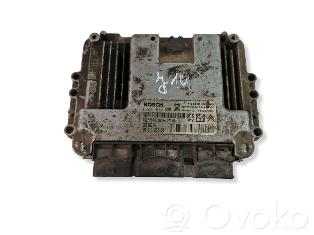 Peugeot 206 Engine control unit/module 