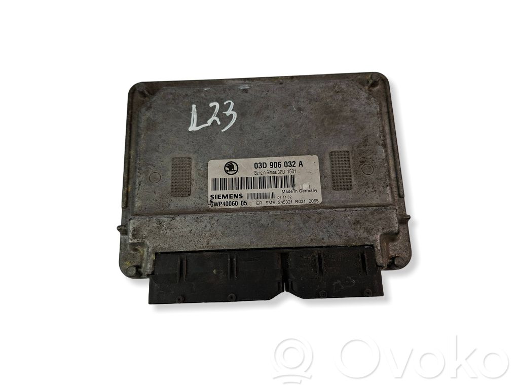 Skoda Fabia Mk2 (5J) Engine control unit/module 
