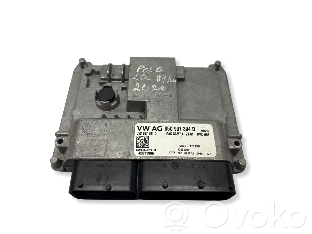 Volkswagen Polo VI Engine control unit/module 