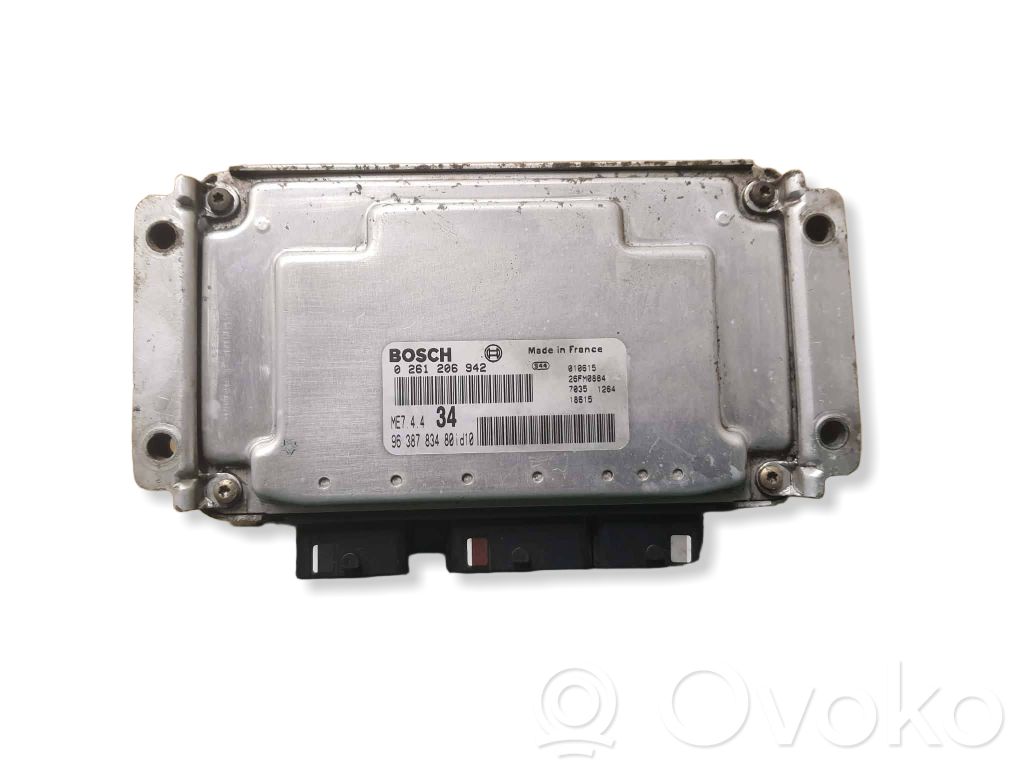 Peugeot 206 Engine control unit/module 