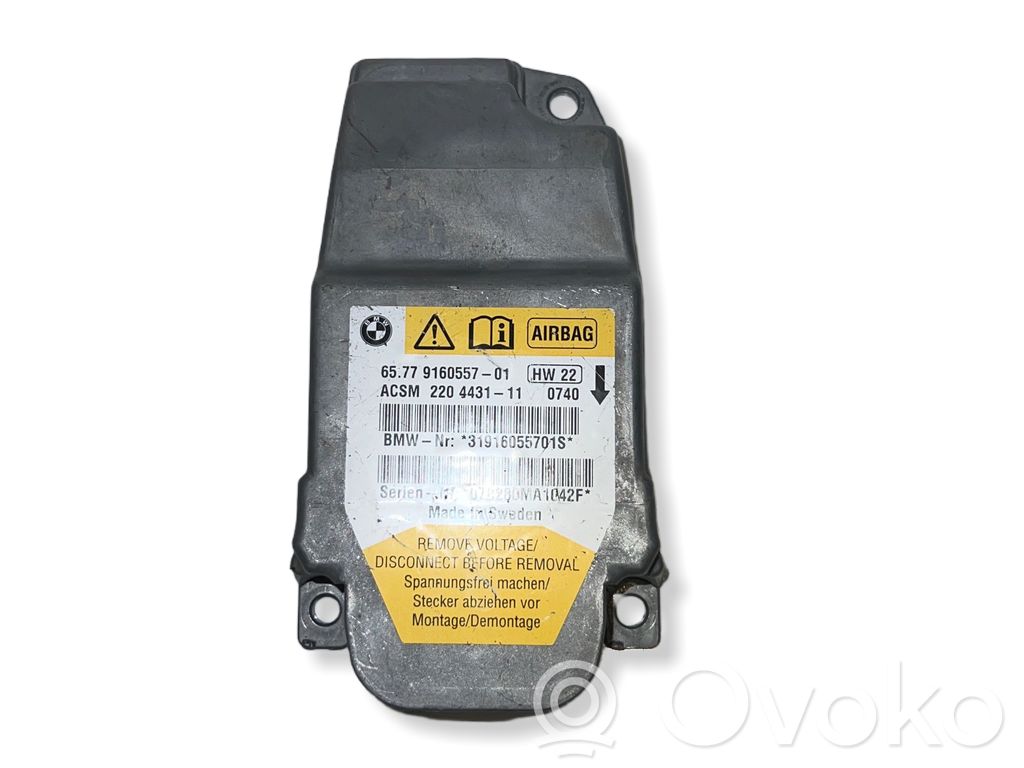 Airbag control unit/module   9160557,31916055701S,220443111