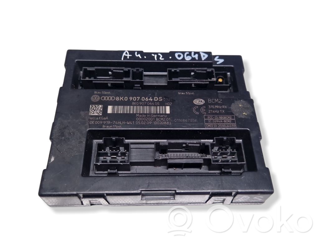 Audi A4 S4 B8 8K Modul confort 