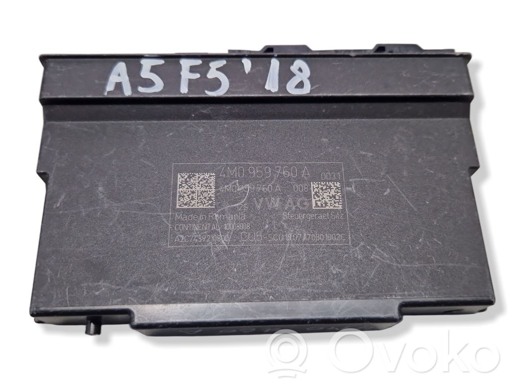 Audi S5 F5 Siège passager avant 