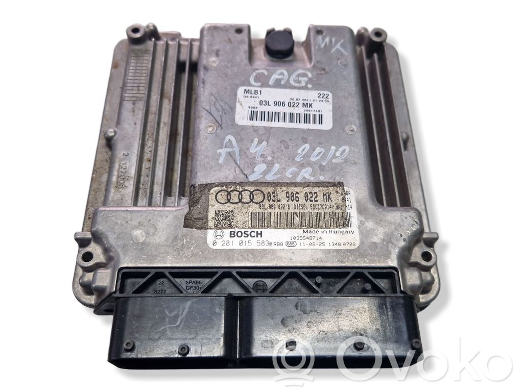 Engine control unit/module   03L906022L