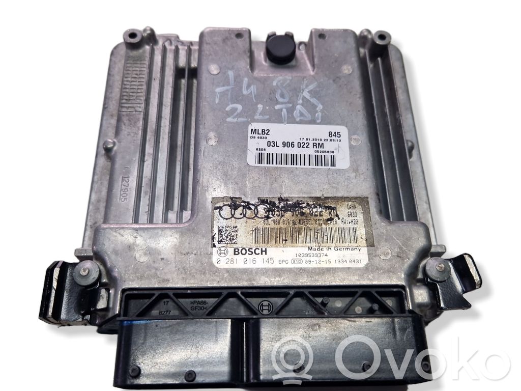 Engine control unit/module   03L906019AL,0281016145,1039S39374