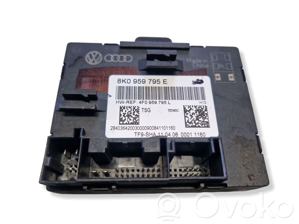 Audi A4 S4 B8 8K Unité de commande module de porte 