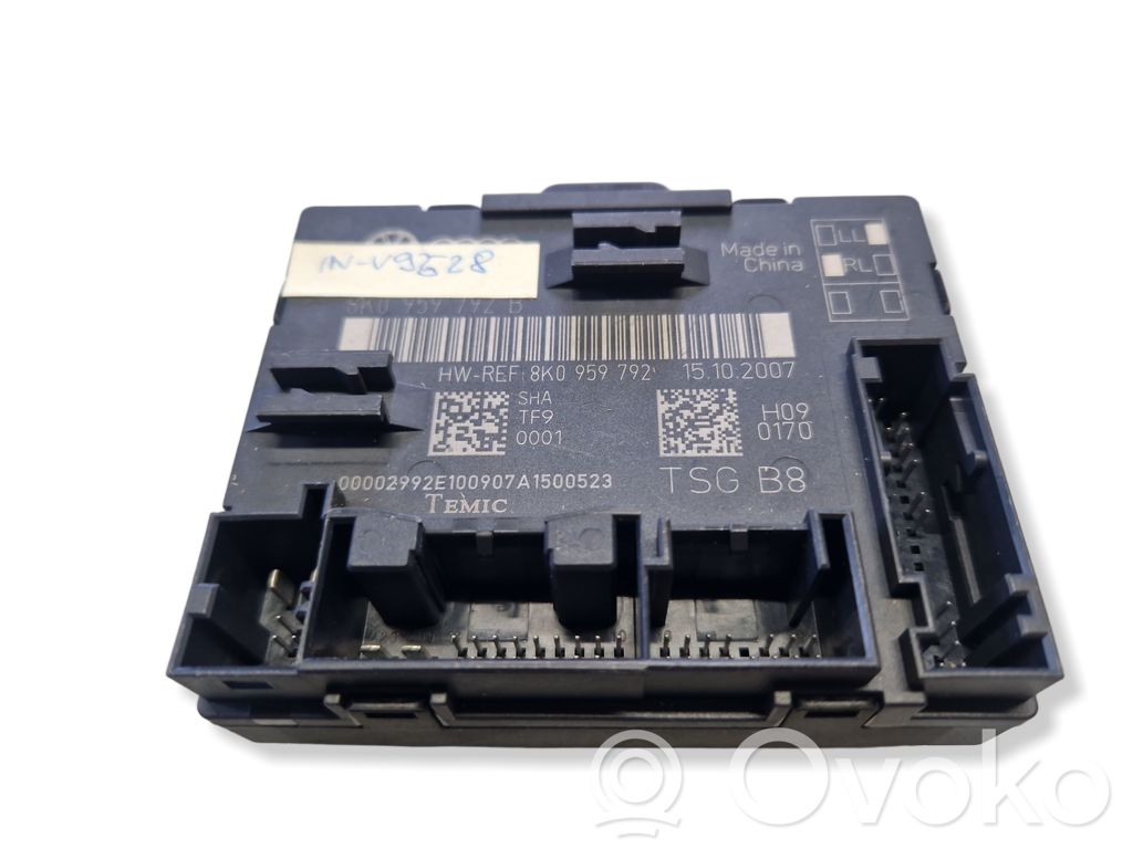 Door control unit/module   8K0959792
