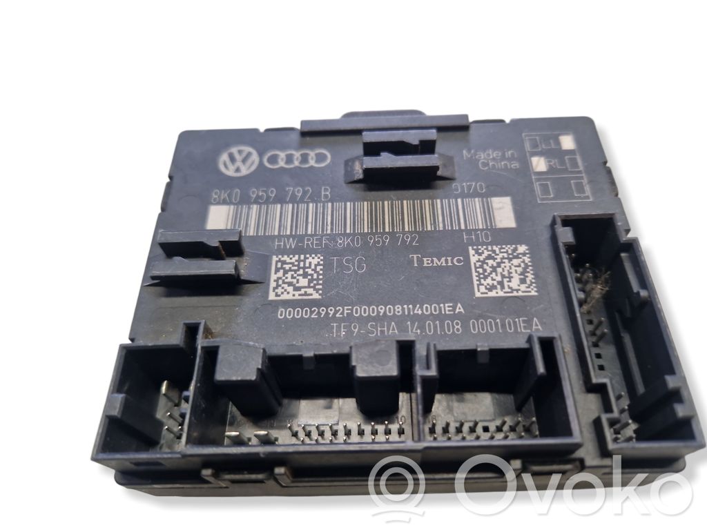 Door control unit/module   8K0959792