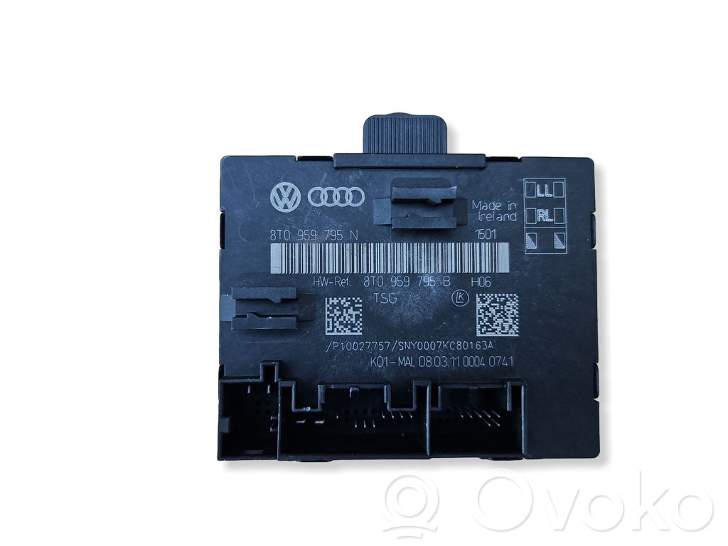 Unité de commande module de porte   8T0959795N,8T0959795B,P10027757