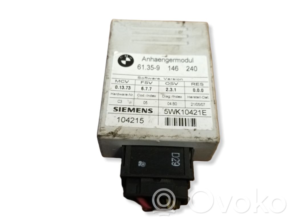 Unidad de control/módulo de la barra de remolque   61359146240