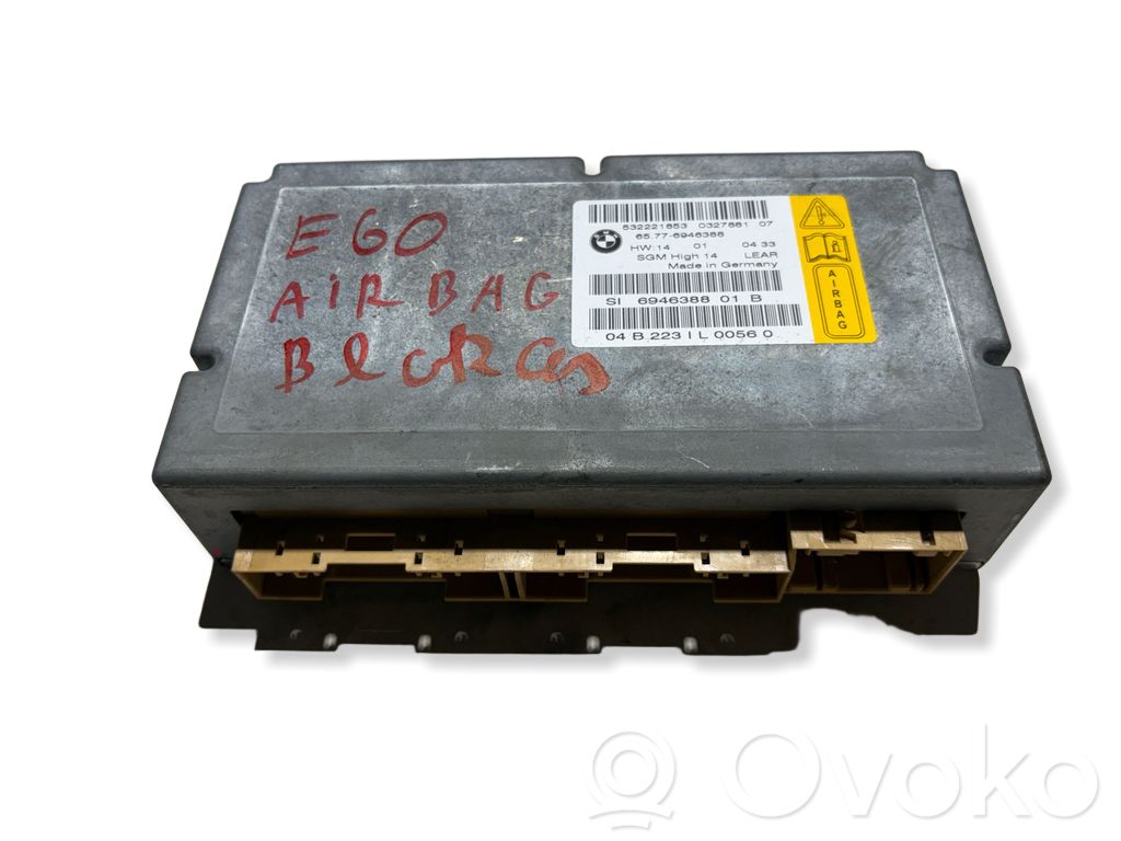 BMW 5 E60 E61 Airbag control unit/module 