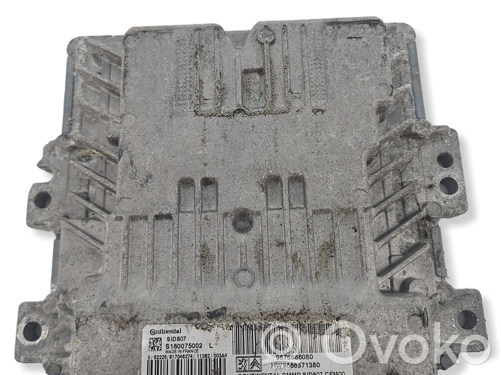 Citroen C4 I Picasso Engine control unit/module 