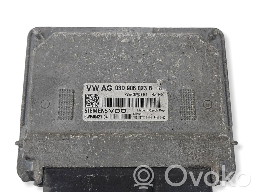 Engine control unit/module   03D906023B,SM0S91,5WP4042104