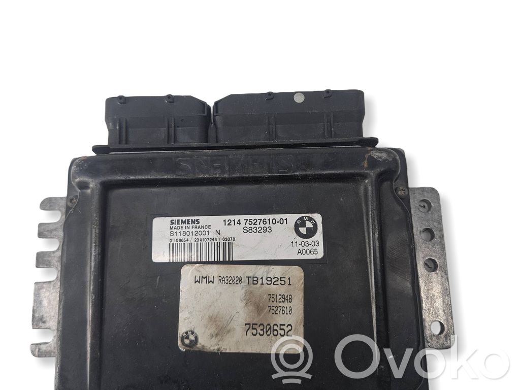 BMW 5 F10 F11 Engine control unit/module 