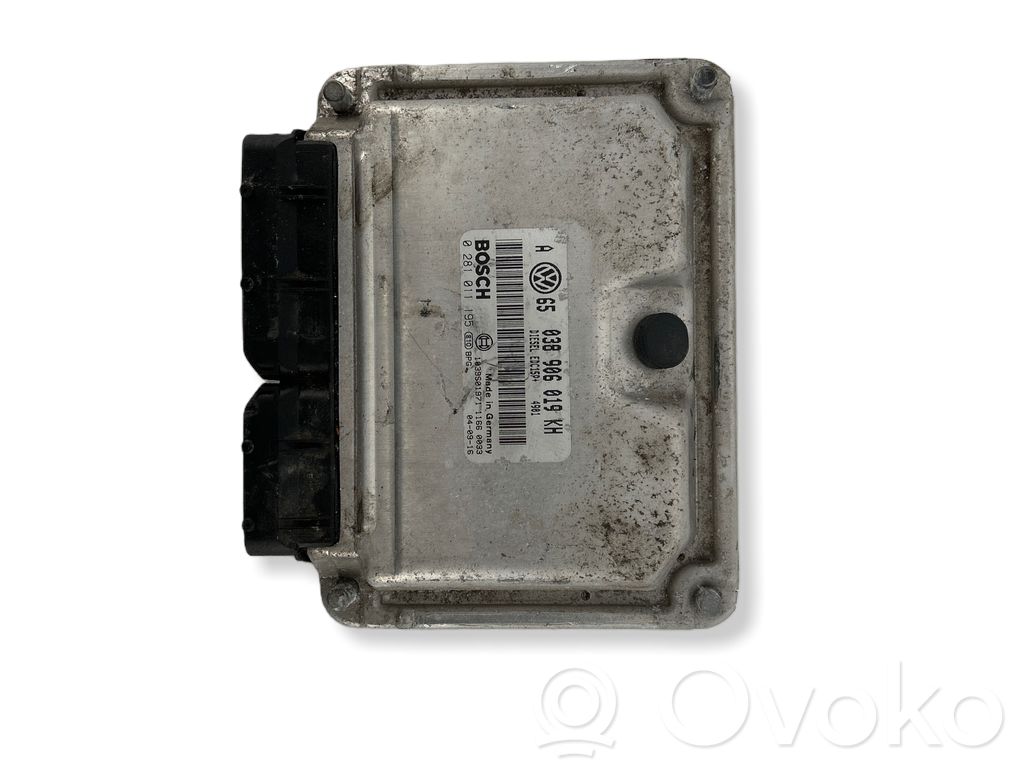 Engine control unit/module   038906019KH,0281011195,1039S01971
