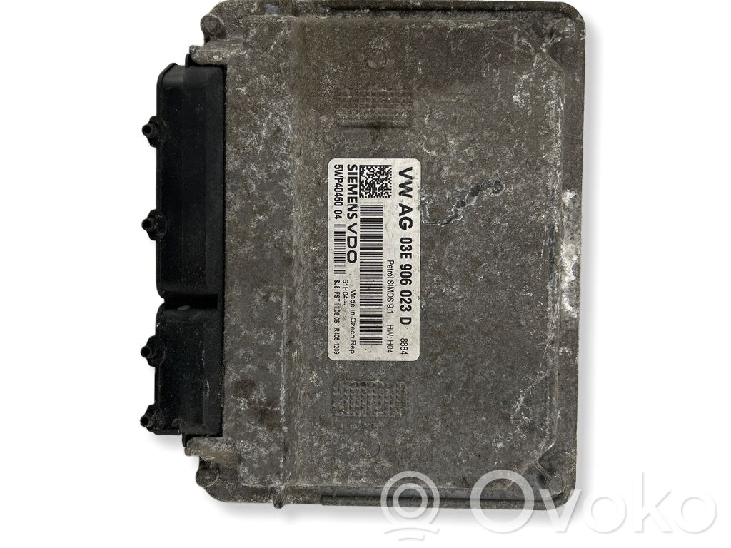 Engine control unit/module   03E906023D,5WP4046004