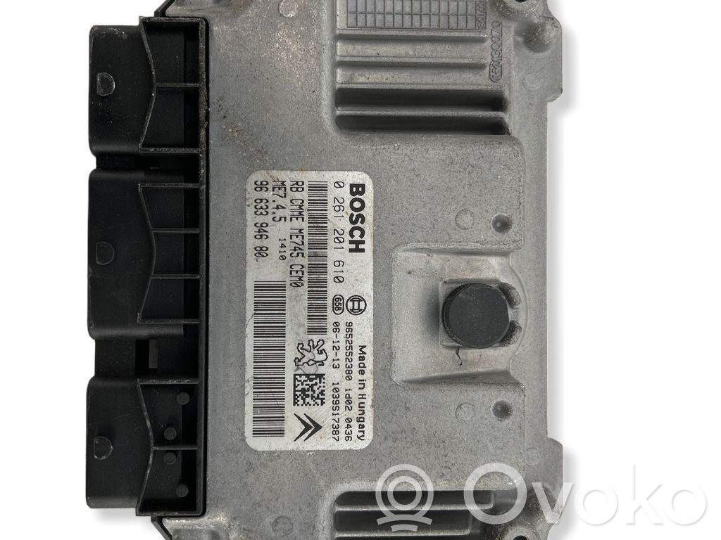 Citroen C4 Grand Picasso Engine control unit/module 