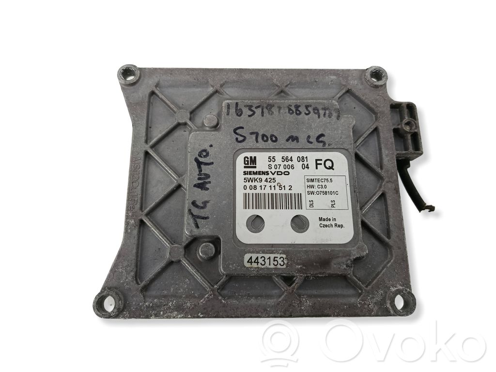 Engine control unit/module   55564081,0081711512,5WK9425