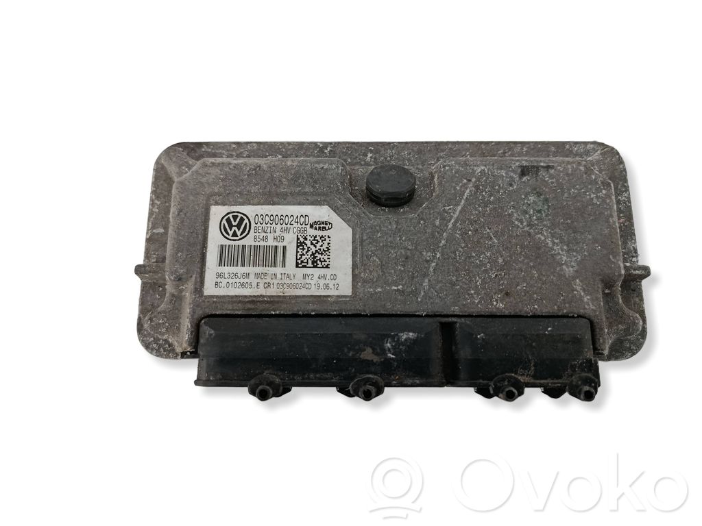 Engine control unit/module   03C906024CD,96L326J6M,0102605