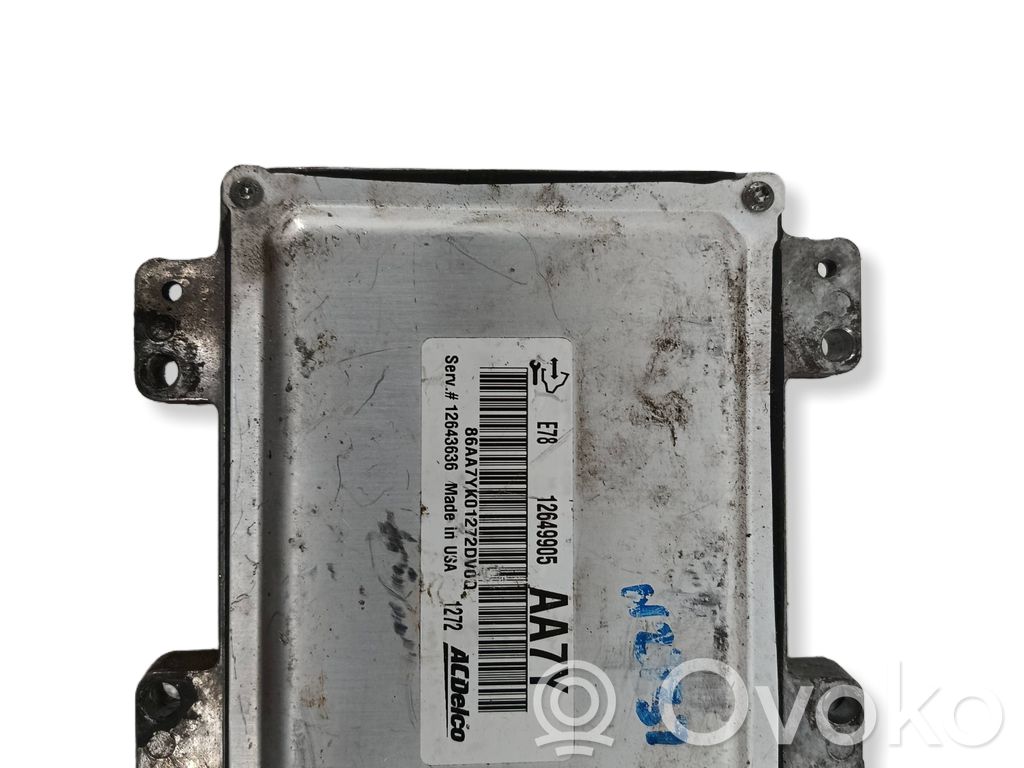 Opel Zafira C Engine control unit/module 