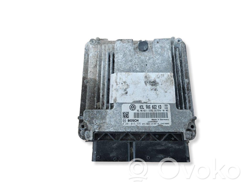 Volkswagen Scirocco Engine control unit/module 