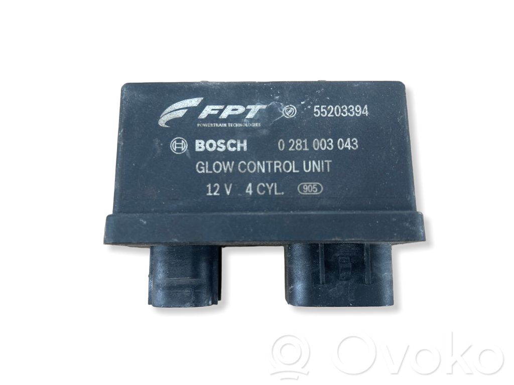 Fiat 500L Glow plug pre-heat relay 