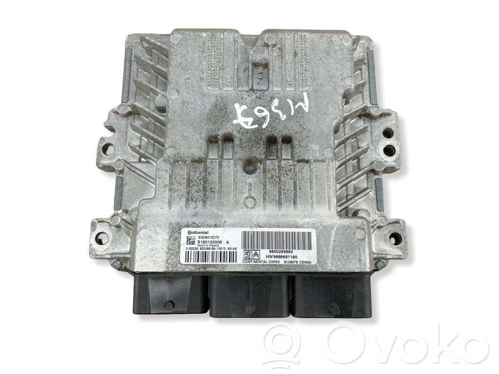 Citroen C4 I Picasso Engine control unit/module 