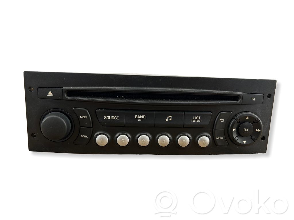 Citroen DS3 Unitate principală radio/CD/DVD/GPS 