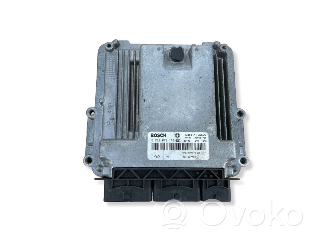 Engine control unit/module   237102748R,237102747R,1039S57788,0281019148